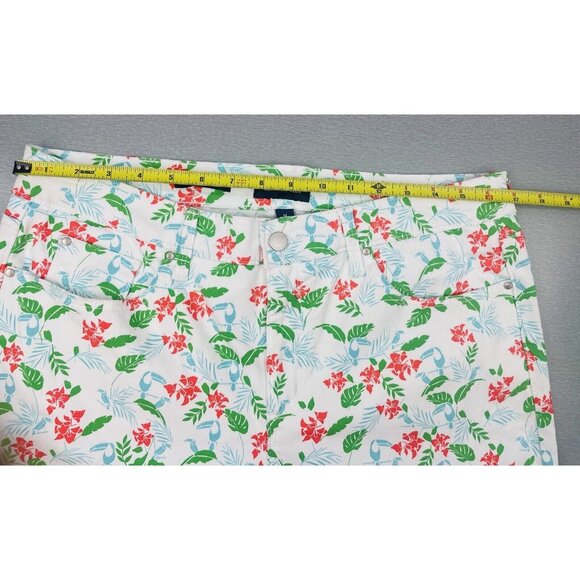 CHARTER CLUB BRISTOL CAPRI PANTS Tummy Slimming Size 14 - Picture 14 of 16